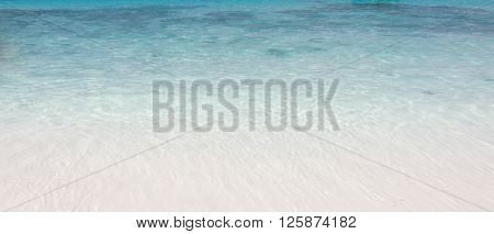 White sand and turquoise sea at Similan islandThailand