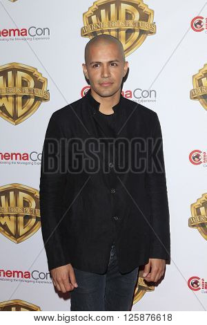 LAS VEGAS - APR 12: Jay Hernandez at the Warner Bros. Pictures Presentation during CinemaCon at Caesars Palace on April 12, 2016 in Las Vegas, Nevada