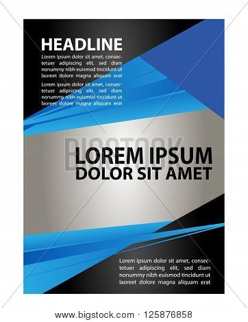 Flyer or Cover Design - Business Vector