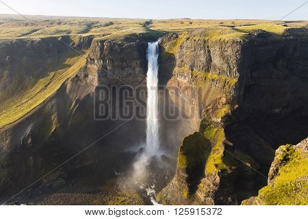 Haifoss Waterfall