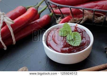 Korean red pepper gochujang delicious for cooking