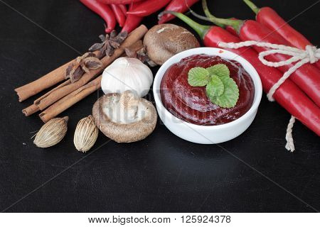 Korean red pepper gochujang delicious for cooking