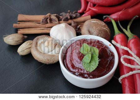Korean red pepper gochujang delicious for cooking