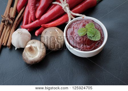 Korean red pepper gochujang delicious for cooking
