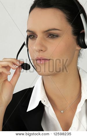 Porträt einer Teleagenten