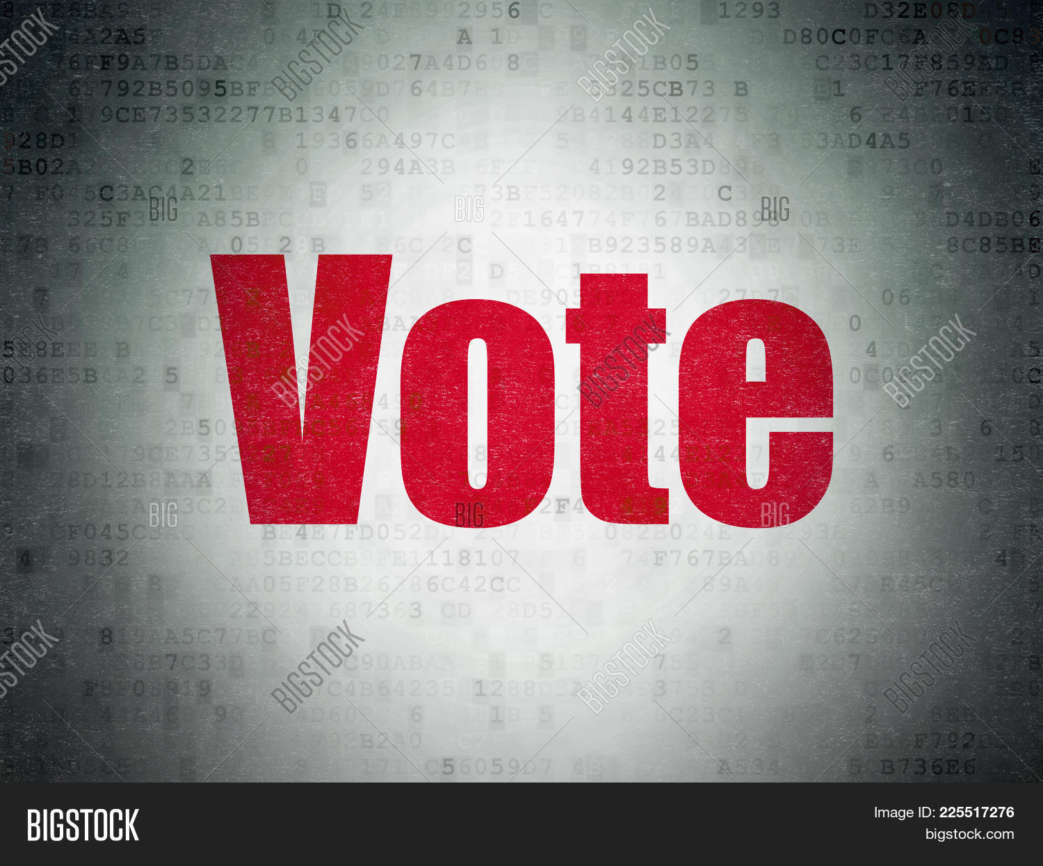 painted political concept red word powerpoint template painted