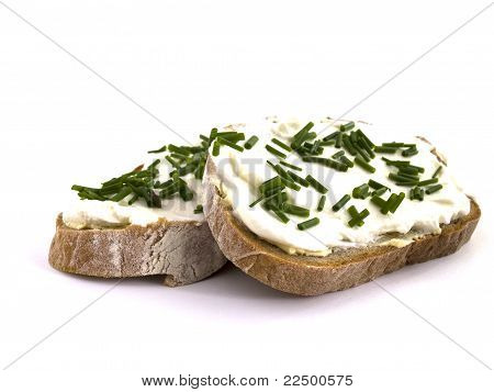 brød med ostemasse