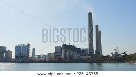 Lamma island in Hong Kong city 