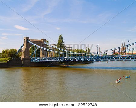 Grunwaldzki Bridge, Wroclaw, Polsko