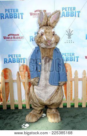 LOS ANGELES - FEB 3:  Peter Rabbit at the 