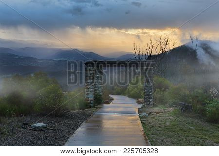 Storm Over Katoomba, Blue Mountains