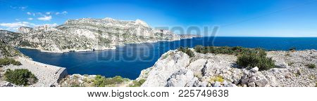 The Calanque De Morgiou, One Of The Biggest Calanques Located Between Marseille And Cassis, France