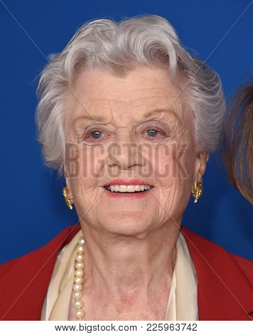 LOS ANGELES - FEB 03:  Angela Lansbury arrives for the 2018 Director Guild Awards on February 3, 2018 in Beverly Hills, CA                