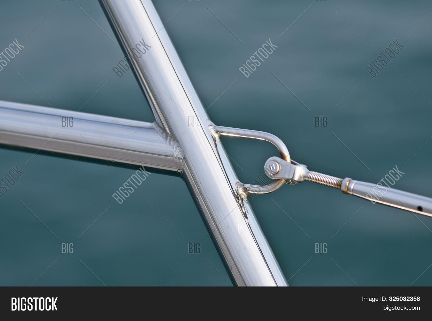 Yatch Railing Yacht Stainless Steel Image & Photo (Free Trial) | Bigstock