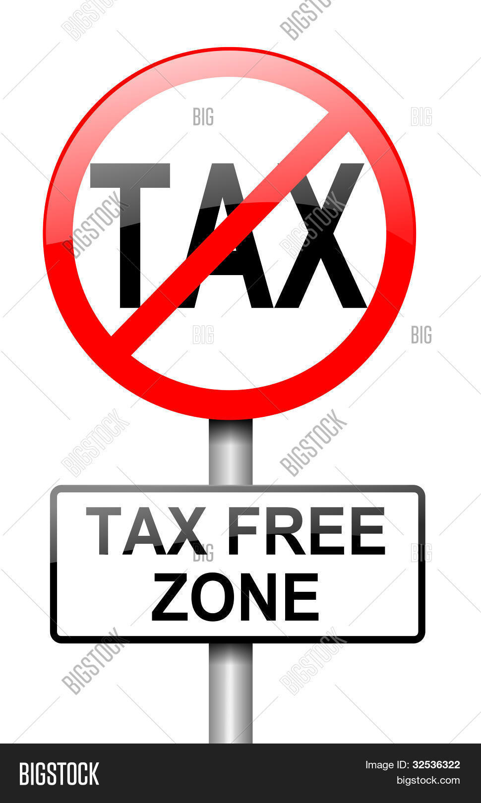 Tax Free Zone Image & Photo (Free Trial) Bigstock