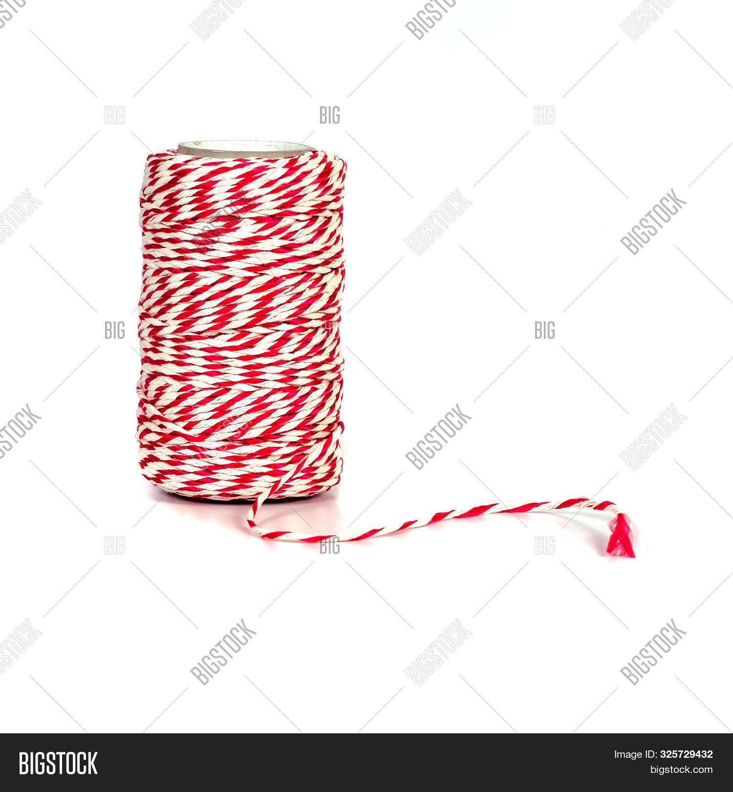 Red White Rope Roll On Image & Photo (Free Trial) | Bigstock