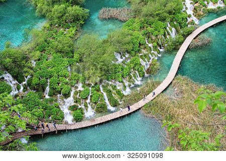 Plitvice Lakes National Park (plitvicka Jezera), Lika-senj, Croatia - Unesco World Heritage Site