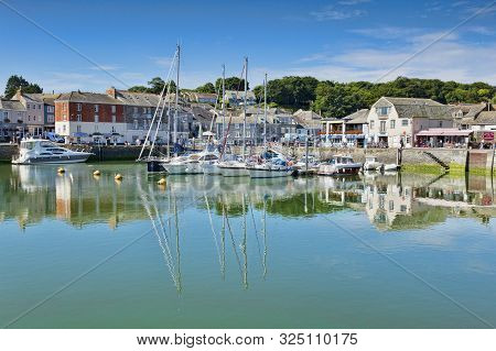26 June 2018: Padstow, Cornwall Uk - The Harbour And Waterfront