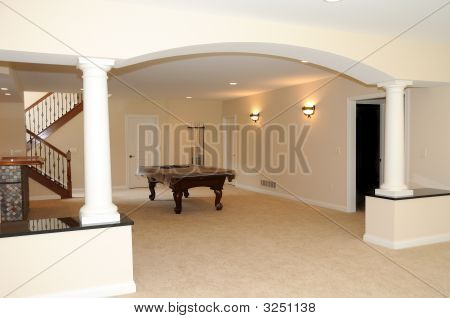 La sala de la piscina