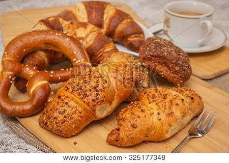 Bread On The Table In The Morning For Everyday