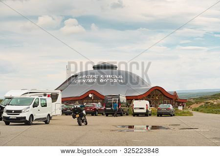 Rana, Norway - July 31, 2018: Arctic Circle Center, Officially Opened On July 13, 1990. The Centre I