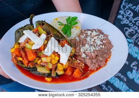 Chile Relleno Of Mexican Food