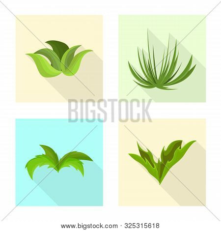 Vector Design Of Landscaping And Summer Icon. Collection Of Landscaping And Environment Stock Symbol