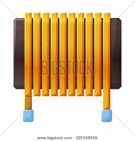 Vector Design Of Coil And Spiral Symbol. Web Element Of Coil And Pressure Stock Vector Illustration.
