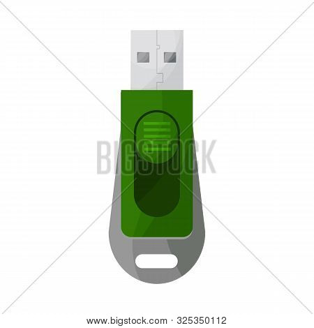 Vector Design Of Usb And Memory Icon. Web Element Of Usb And Ram Vector Icon For Stock.