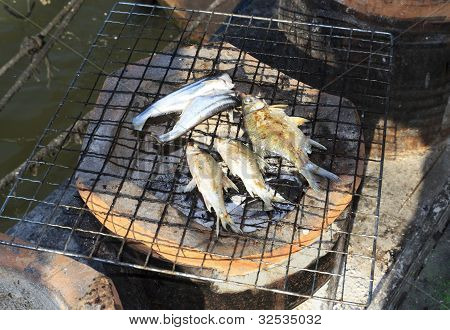 Grillad fisk