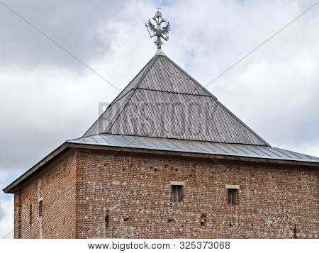 Ancient Architectural Complex Fortress Zaraisk Kremlin, Russia