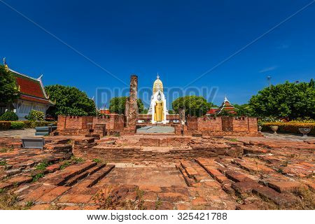 Buddha Statue At Wat Phra Si Rattana Mahathat Also Colloquially Referred To As Wat Yai Is A Buddhist