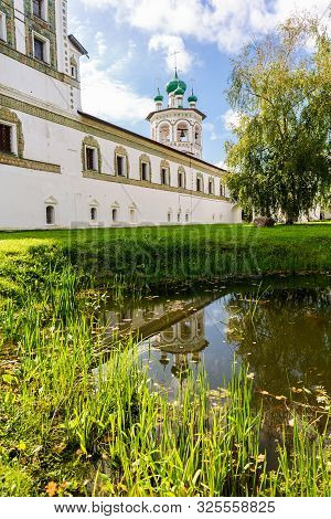 Russian Orthodox Church. Nicolo-vyazhishchsky Monastery In Veliky Novgorod, Russia