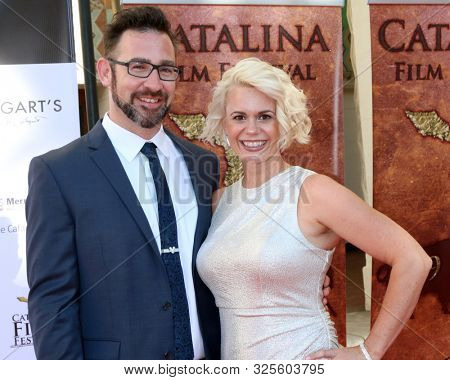 LOS ANGELES - SEP 27:  Matthew Thayer, Joy Thayer at the 2019 Catalina Film Festival - Friday at the Catalina Bay on September 27, 2019 in Avalon, CA