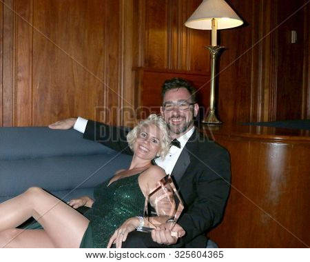 LOS ANGELES - SEP 28:  Joy Thayer, Matthew Thayer at the 2019 Catalina Film Festival - Saturday at the Catalina Bay on September 28, 2019 in Avalon, CA