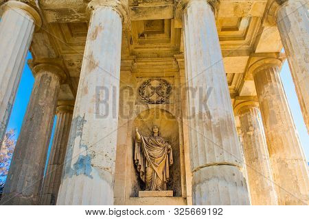Allegorical Statue In The Colonade Of The Monument To Sir Alexander Ball, Lower Barrakka Gardens, Va