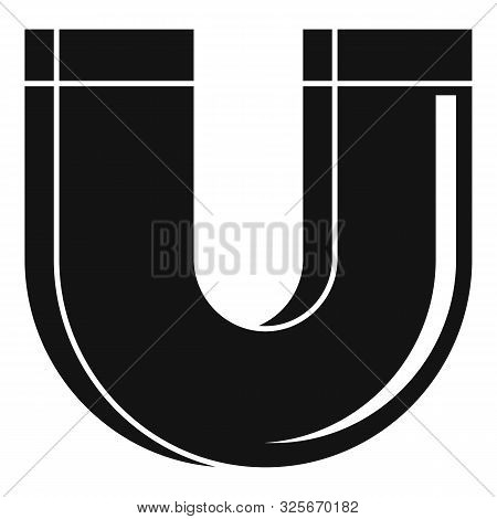 Energy Magnet Icon. Simple Illustration Of Energy Magnet Vector Icon For Web Design Isolated On Whit