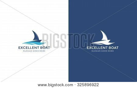 Minimalist Boat Logo For Your Best Company