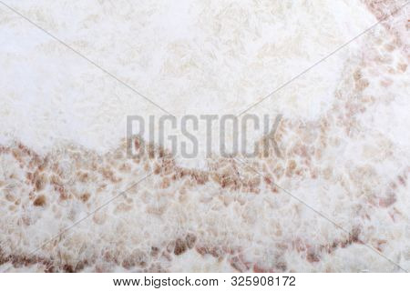 Expensive Onice Background In Light Color For Your Personal Interior. High Quality Texture.