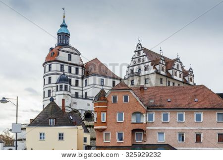 View Of Castle In Neuburg An Der Donau, Germany