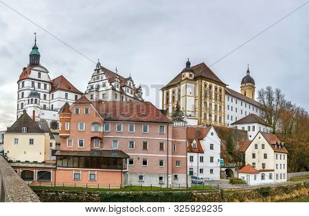 View Of Castle In Neuburg An Der Donau, Germany