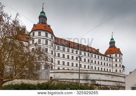 View Of Castle In Neuburg An Der Donau, Germany