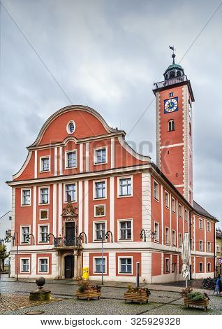 Eichstätt Town Hall On The Market Square, Germany