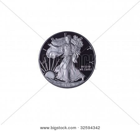 2012 USA Silver Dollar reines Silber