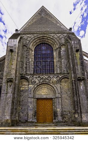 Le Mans, Maine, France - May 28: Cathedral Of Saint Julian (cathedrale St-julien Du Mans) On 28 May 