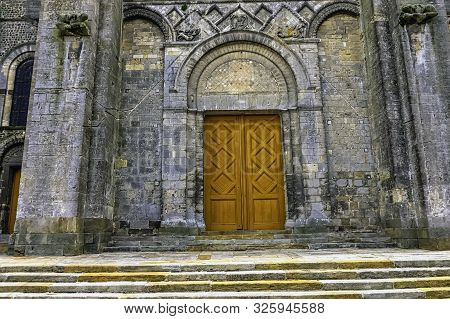 Le Mans, Maine, France - May 28: Cathedral Of Saint Julian (cathedrale St-julien Du Mans) On 28 May 