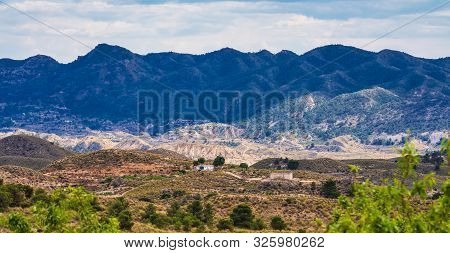 Landscape View Of Barinas Near Murcia In Spain