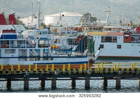 Old And Rusty Ferry Boats