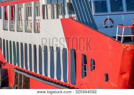 Old And Rusty Ferry Boats