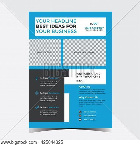 Corporate Multipurpose Business Flyer Design Template For Your Business Services Or Event